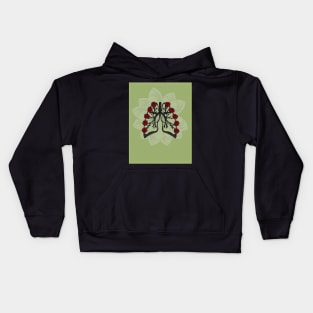 Breathing Roses Kids Hoodie